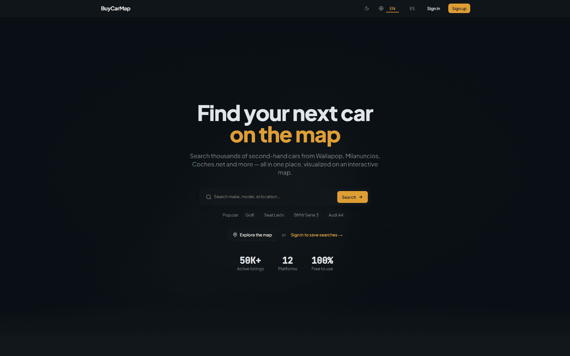 BuyCarMap screenshot 2