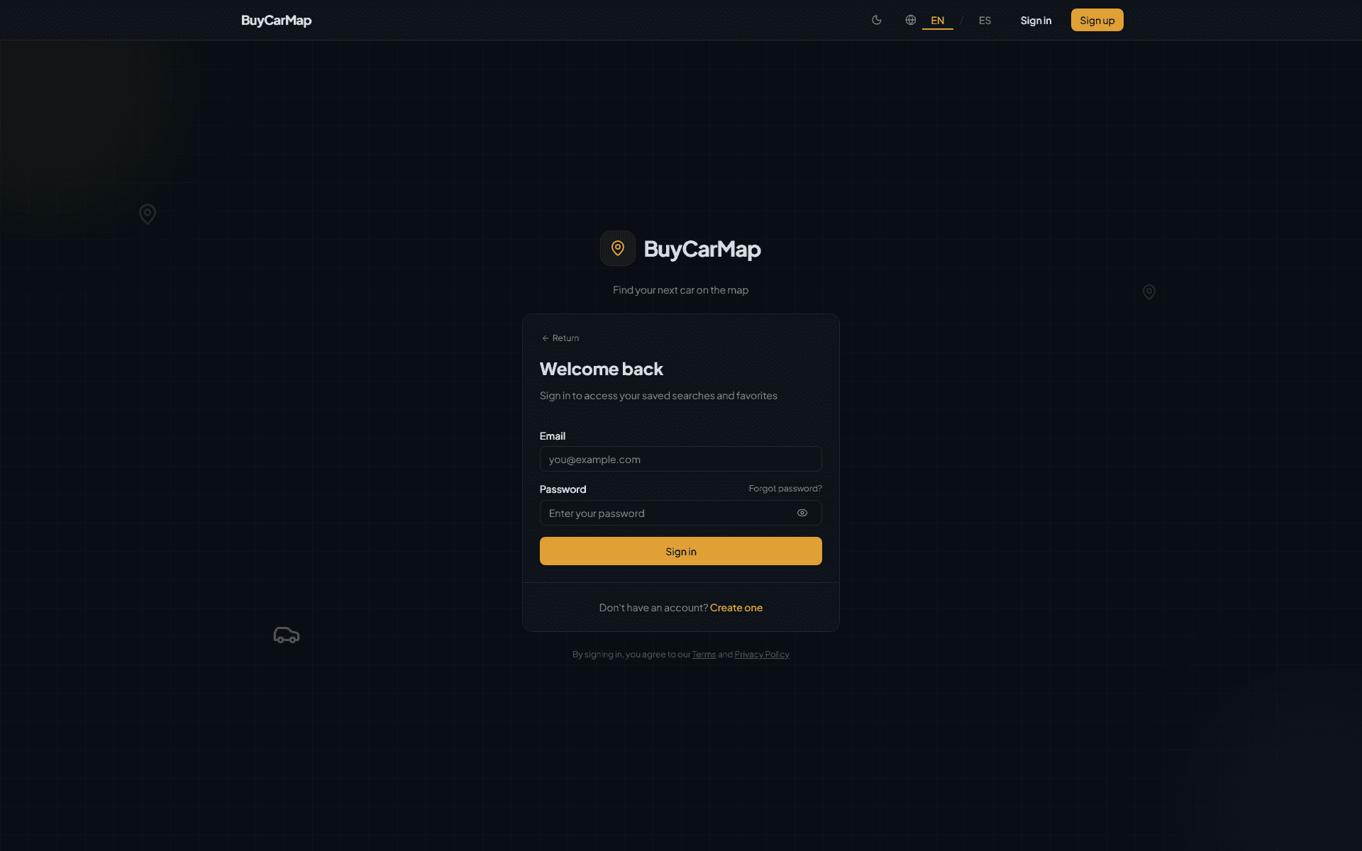 BuyCarMap screenshot 3